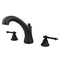 Kingston Brass KS4325TL Roman Tub Filler, Oil Rubbed Bronze