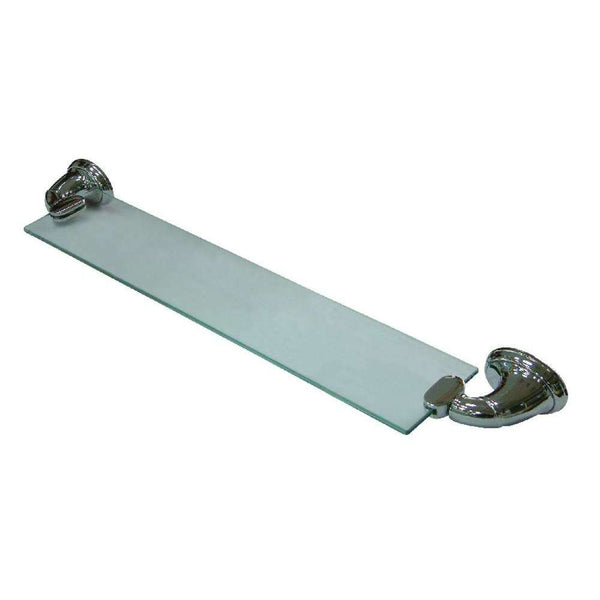 Kingston Brass BA629C Glass Shelf, Polished Chrome