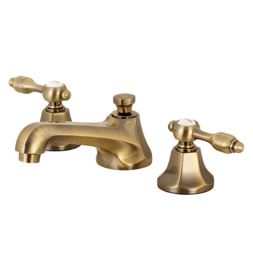 Kingston KS4463TAL Tudor 8" Wsp Bath Faucet, Antique