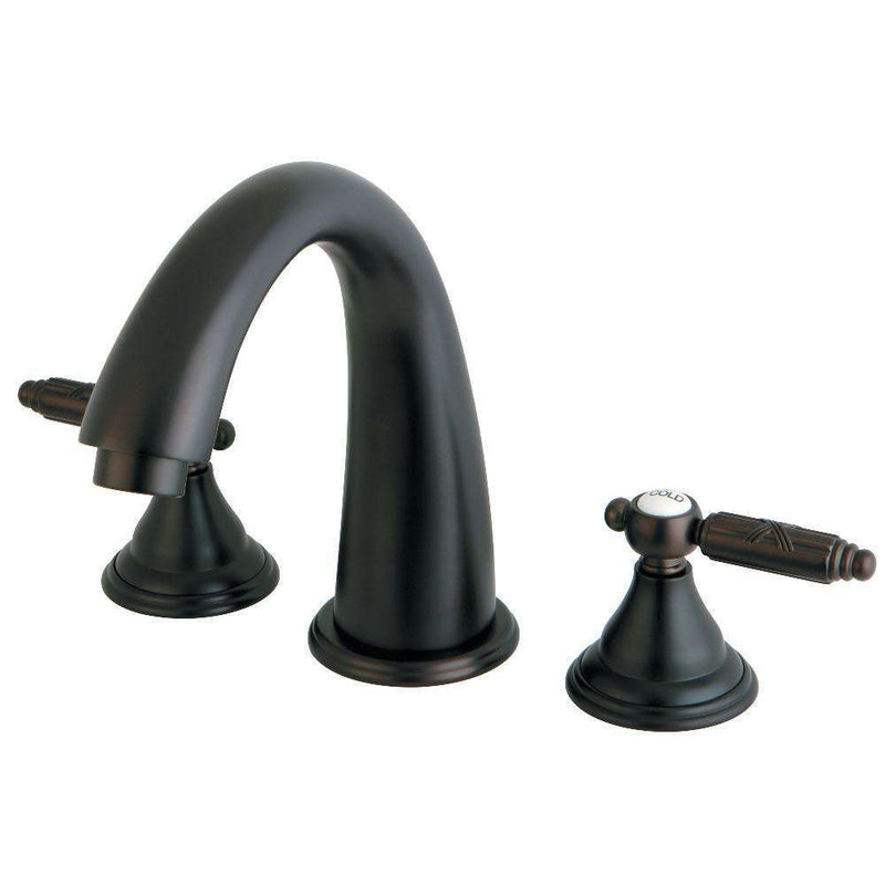 Kingston Brass KS5365GL Roman Tub Filler, Oil Rubbed Bronze