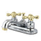 Kingston KB604AX Restoration 4 in. Centerset Bath Faucet/