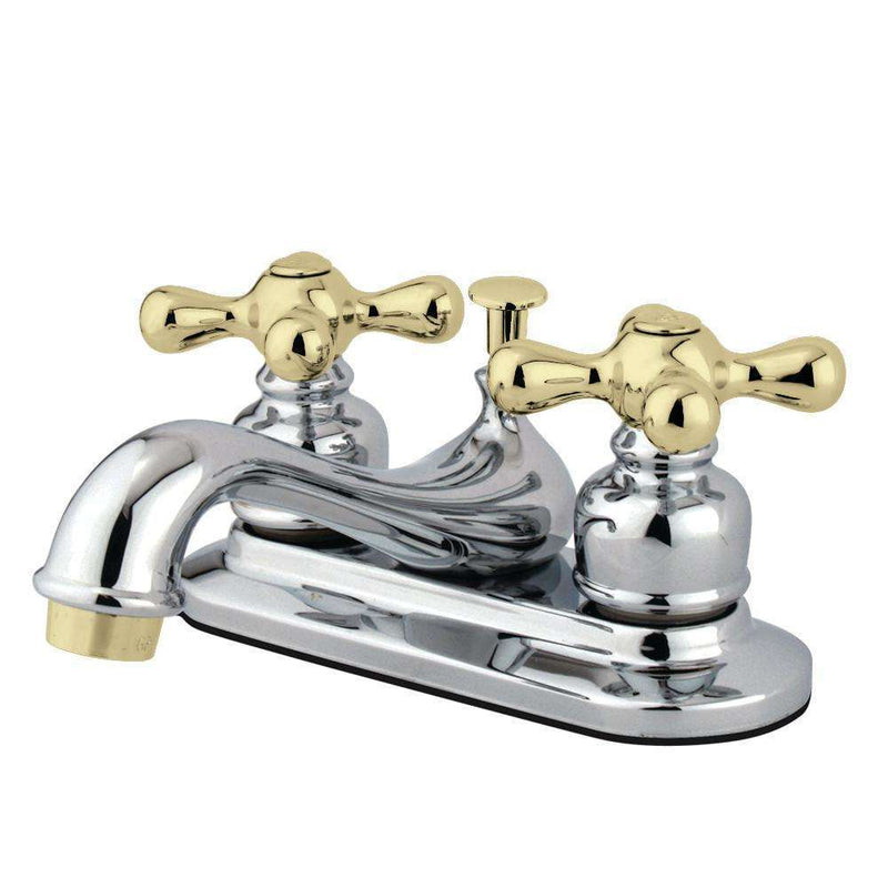 Kingston KB604AX Restoration 4 in. Centerset Bath Faucet/