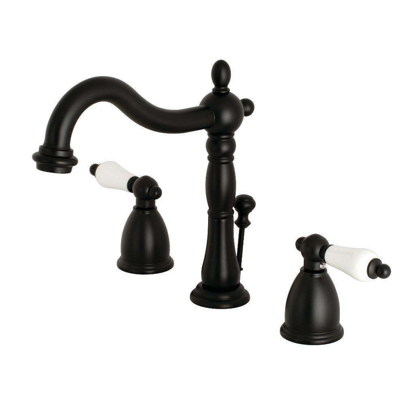 Kingston Brass KB1970PL 8 in. Wsp Bath Faucet, Matte Black