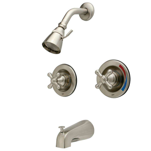 Kingston Brass KB668AX Vintage Twin Handles Tub Shower