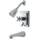 Kingston Brass VB86510ZX Tub/Shower Faucet, Polished Chrome