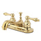 Kingston Brass GKB602AL 4 in. Centerset Bath Faucet Brass