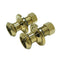 Kingston Brass CCU4102 Wall Union Extension, Polished Brass