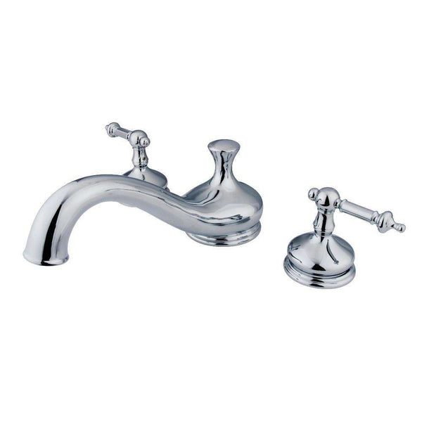 Kingston Brass KS3331TL Roman Tub Filler, Polished Chrome