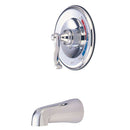 Kingston Brass KB8631FLTO Tub Only, Polished Chrome