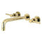 Kingston Brass KS8022DL Concord 2-Handle Wall Mount