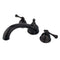 Kingston Brass KS3355BL Roman Tub Filler, Oil Rubbed Bronze