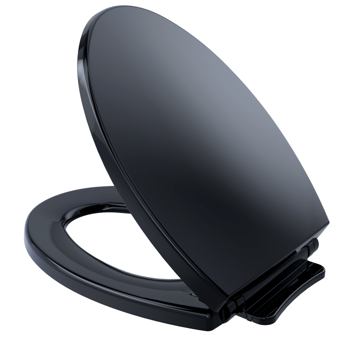 TOTO SoftClose Non Slamming, Slow Close Elongated Toilet Seat and Lid, Ebony SS114#51