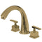 Kingston Brass KS2362QLL Roman Tub Filler, Polished Brass