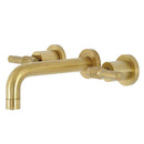 Kingston Brass KS8127ML Milano 2-Hnd 8 in. Wall Mount Bath