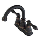 Kingston Brass FSC1616ACL in. Centerset Bath Faucet, Naples