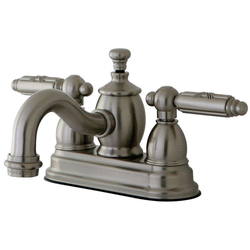 Kingston Brass KS7108GL 4 in. Centerset Bathroom Faucet