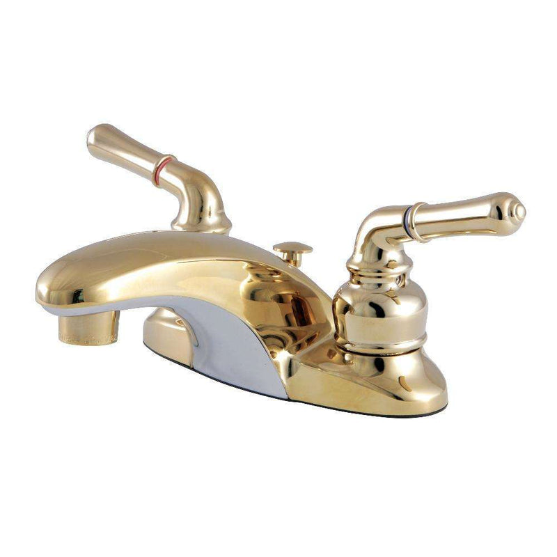 Kingston Brass KB622B 4 in. Centerset Bath Faucet Brass