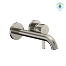 TOTO GF 1.2 GPM Wall-Mount Single-Handle Long Bathroom Faucet with COMFORT GLIDE Technology, Polished Nickel TLG11308U