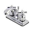 Kingston Brass KB4641ZX 4 in. Centerset Bath Faucet