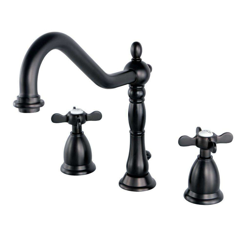 Kingston KS1995BEX 8 in. Widespread Bath Faucet Bronze