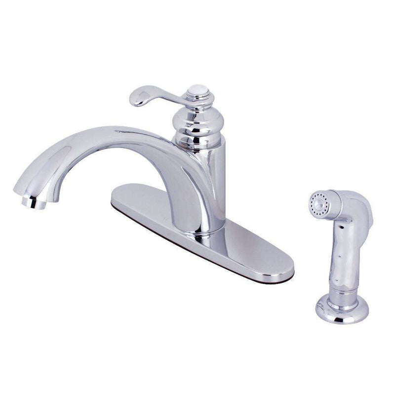 Kingston Brass KS6571TPLSP Single-Handle Kitchen Faucet