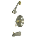 Kingston Brass KB3639AL Restoration Tub & Shower Faucet,