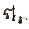 Kingston KB1975WLL 8 in. Widespread Bath Faucet Bronze