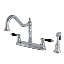 Kingston Brass KB1751PKLBS Centerset Kitchen Faucet