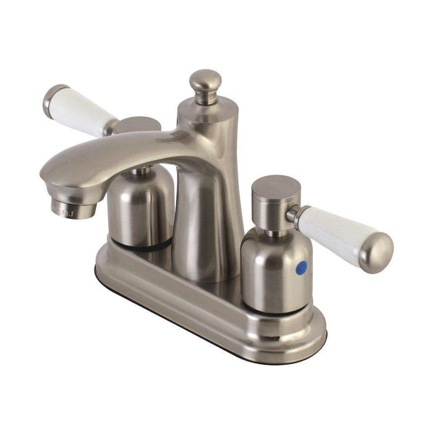 Kingston Brass FB7628DPL 4 in. Centerset Bathroom Faucet