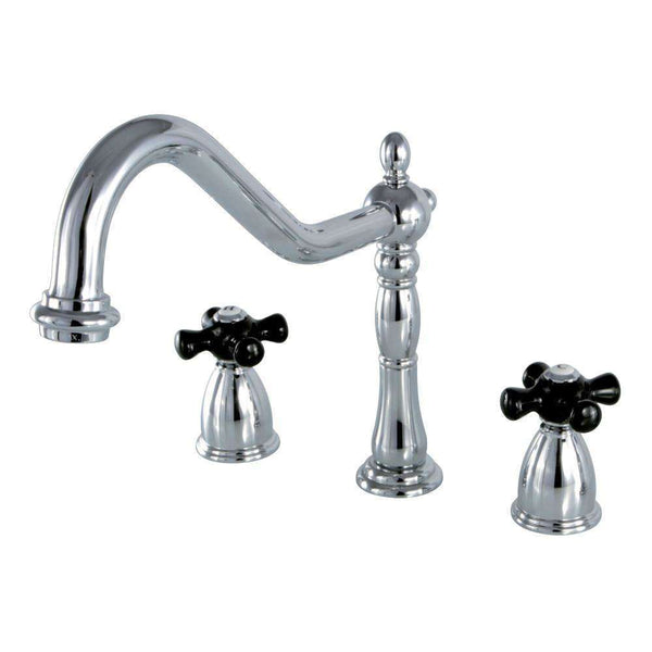 Kingston Brass KB1791PKXLS Widespread Kitchen Faucet