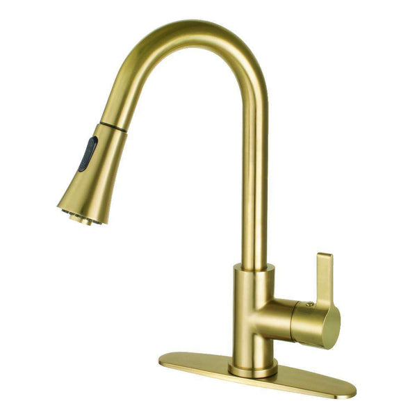 Kingston Brass LS8723CTL Sg-Hnd Pull-Down Kitchen Faucet