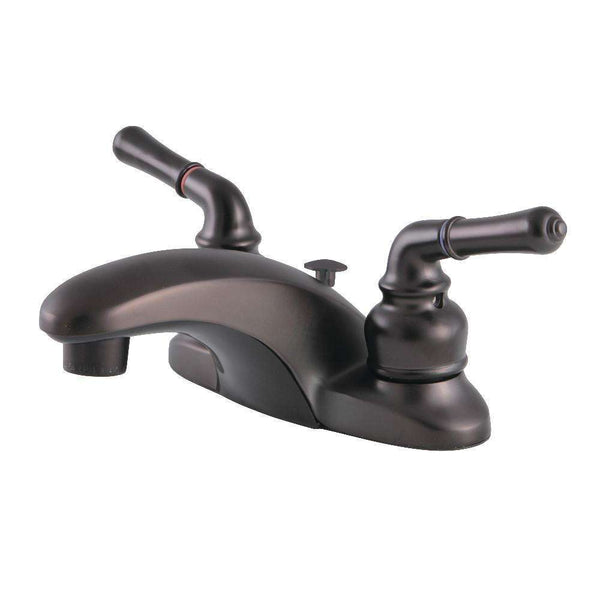 Kingston Brass KB625B 4 in. Centerset Bath Faucet Bronze