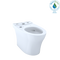 TOTO Aquia IV WASHLET Elongated Skirted Toilet Bowl with CEFIONTECT, Cotton White CT446CUGT40#01