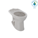 TOTO Drake II Universal Height Elongated Toilet Bowl with CeFiONtect, Sedona Beige C454CUFG