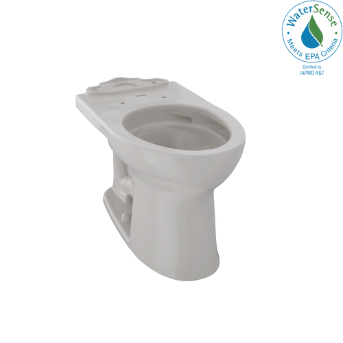 TOTO Drake II Universal Height Elongated Toilet Bowl with CeFiONtect, Sedona Beige C454CUFG#12