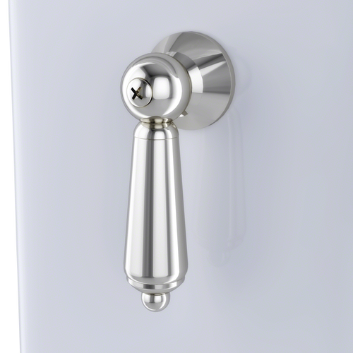 TOTO TRIP LEVER (SIDE MOUNT) POLISHED NICKEL For CARROLLTON, DARTMOUTH, PROMENADE, WHITNEY TOILET TANK