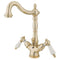 Kingston KS1432PL Heritage 4 in. Centerset Bath Faucet