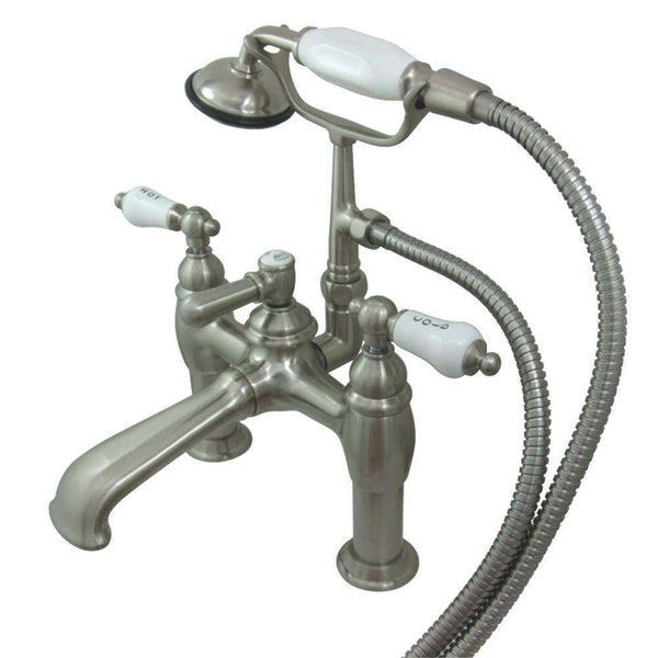 Kingston Brass CC607T8 Vintage 7" Deck Mount Tub Filler