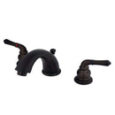 Kingston Brass GKB965 Widespread Bath Faucet Bronze