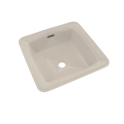 TOTO Connelly Square Undermount Bathroom Sink with CeFiONtect, Sedona Beige LT491G#12