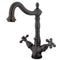 Kingston KS1435AX Heritage 4 in. Centerset Bath Faucet