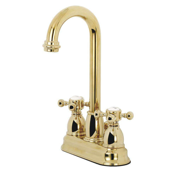 Kingston Brass KB3612BX 4 in. Centerset Bath Faucet Brass