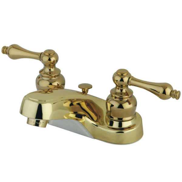 Kingston Brass GKB252AL 4 in. Centerset Bath Faucet Brass