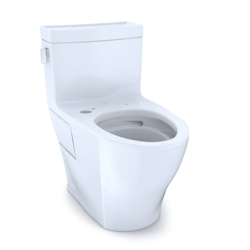 TOTO Legato One-Piece Elongated 1.28 GPF WASHLET and Auto Flush Ready Toilet with CEFIONTECT, Cotton White CST624CEFGAT40