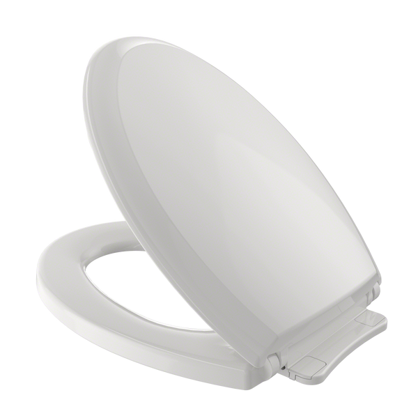 TOTO Guinevere SoftClose Non Slamming, Slow Close Elongated Toilet Seat and Lid, Colonial White SS224#11