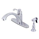 Kingston Brass KS6571TPLBS Single-Handle Kitchen Faucet