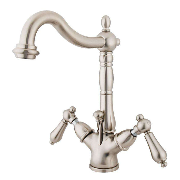 Kingston Brass KS1438AL 4 in. Centerset Bathroom Faucet