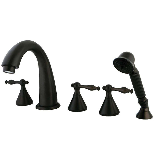 Kingston Brass KS23655NL Roman Tub Filler With Hand