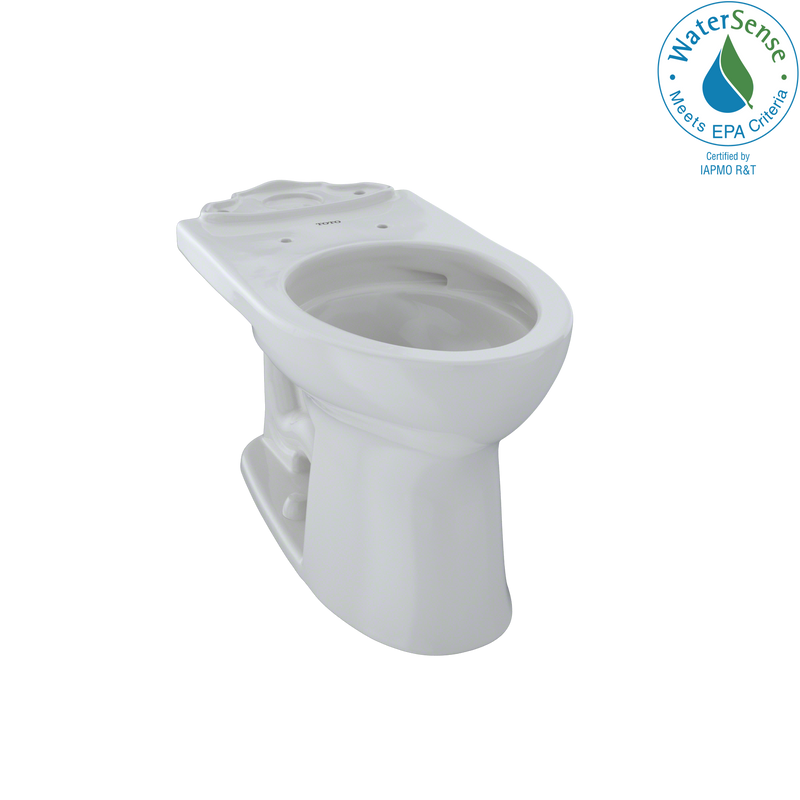 TOTO Drake II Universal Height Elongated Toilet Bowl with CeFiONtect, Colonial White C454CUFG