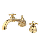 Kingston Brass KS3352BX Roman Tub Filler, Polished Brass